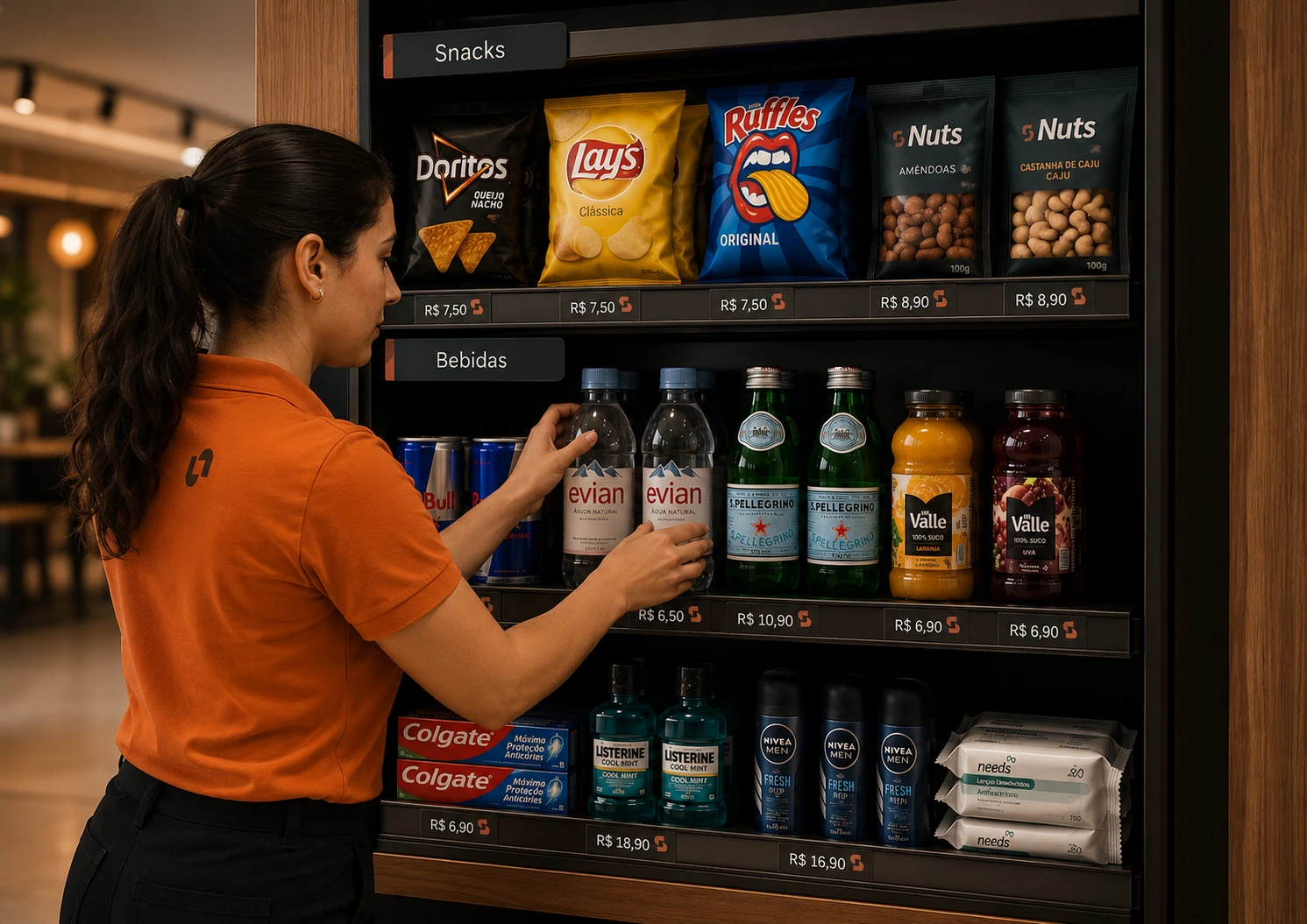 Organização de produtos StoreMarket