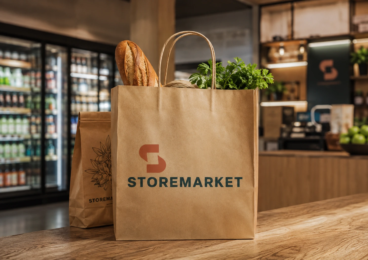Sacola de papel StoreMarket