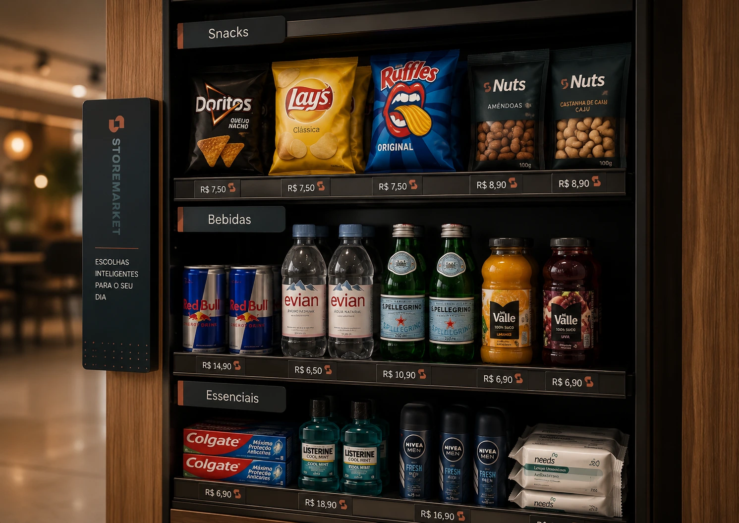 Sinalização de produtos StoreMarket