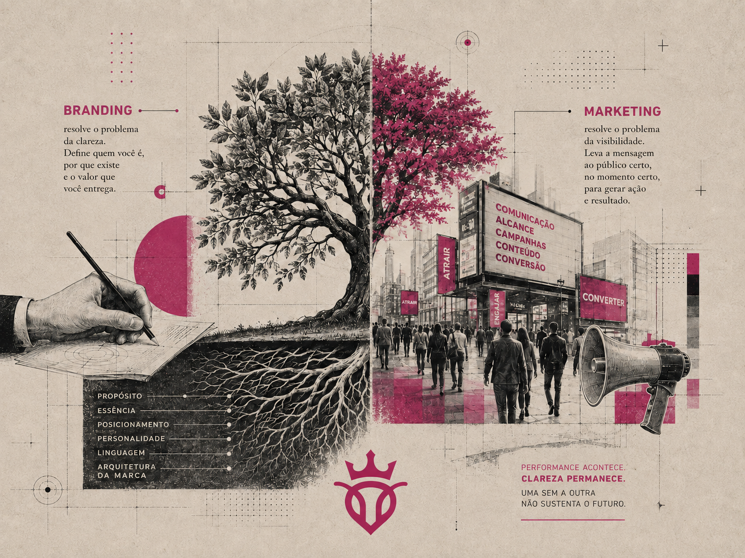 Capa editorial do artigo Branding x Marketing
