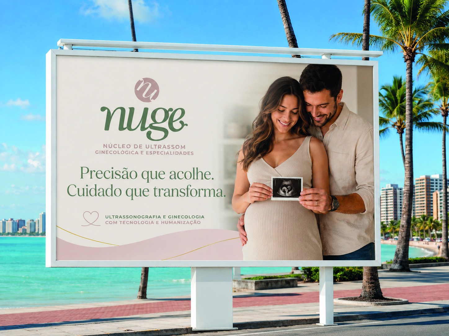 Aplicação em mídia exterior NUGE