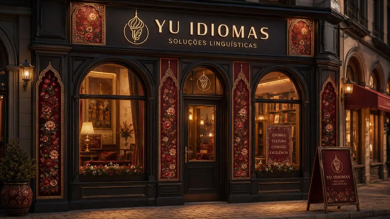 Branding e identidade visual da YU Idiomas